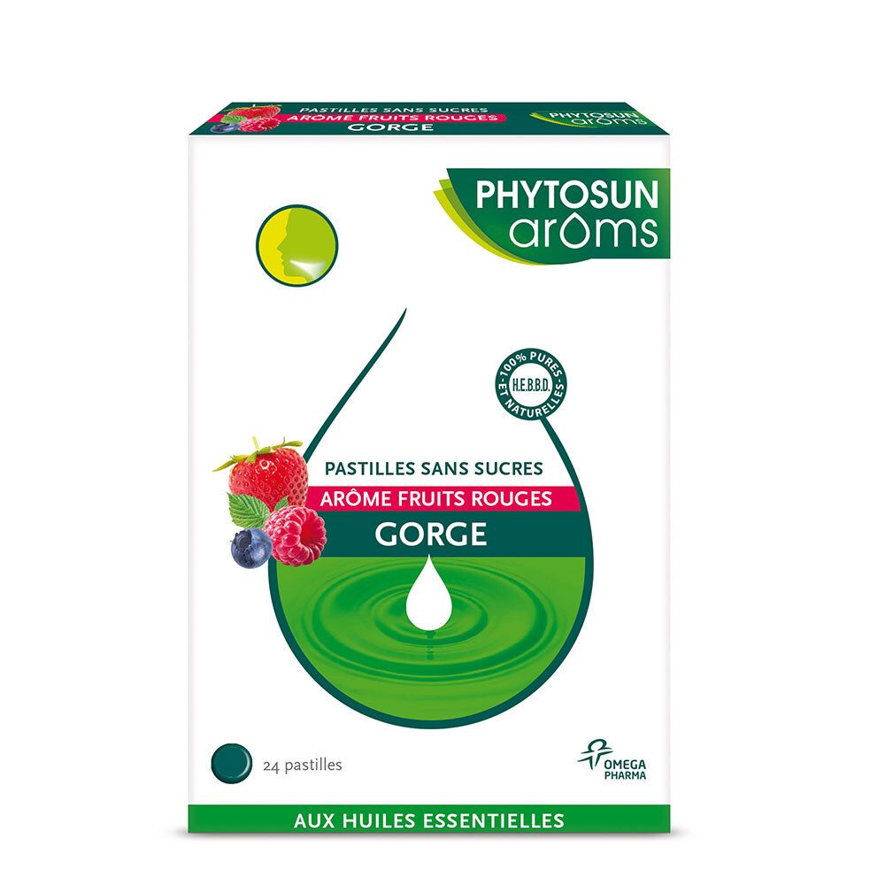 Phytosun Aroms Halstabletten ohne Zucker Rote Früchte
