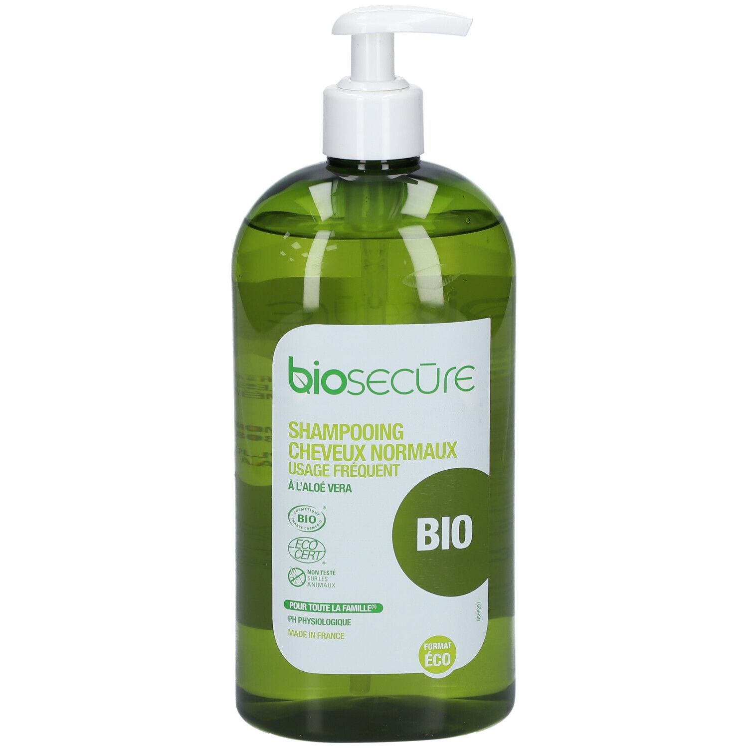 biologisch sicheres SHAMPOOING CHEVEUX NORMAUX A L'ALOÉ VERA