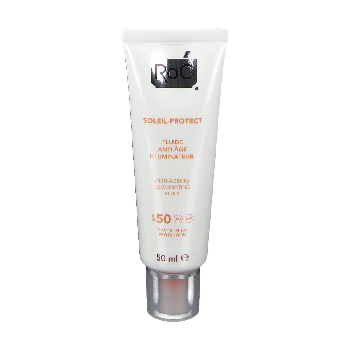 RoC® Soleil-Protect Fluide Anti-Âge Illuminateur SPF 50
