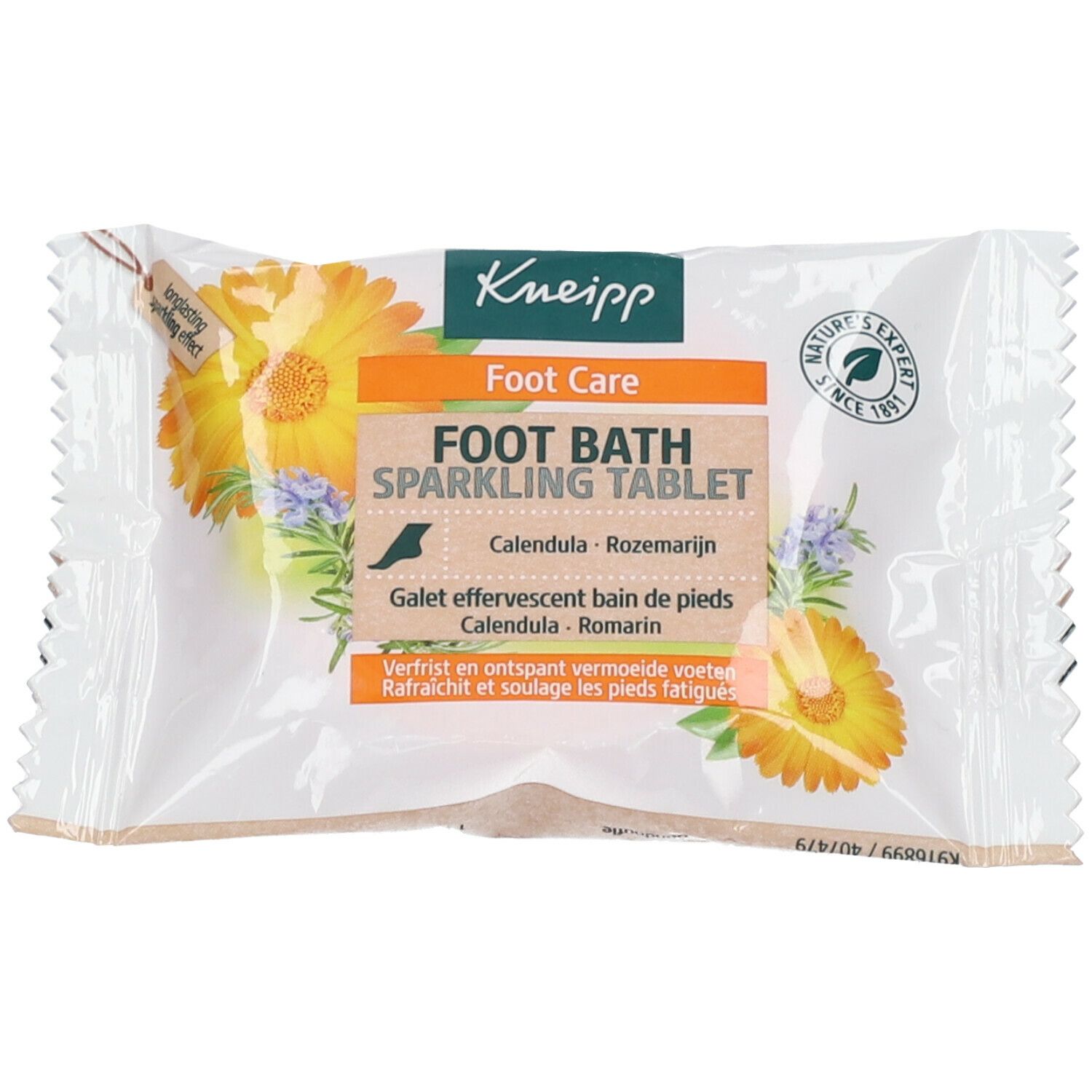 Kneipp® Ringeblume - Rosamarin Fußbad Brausetablette