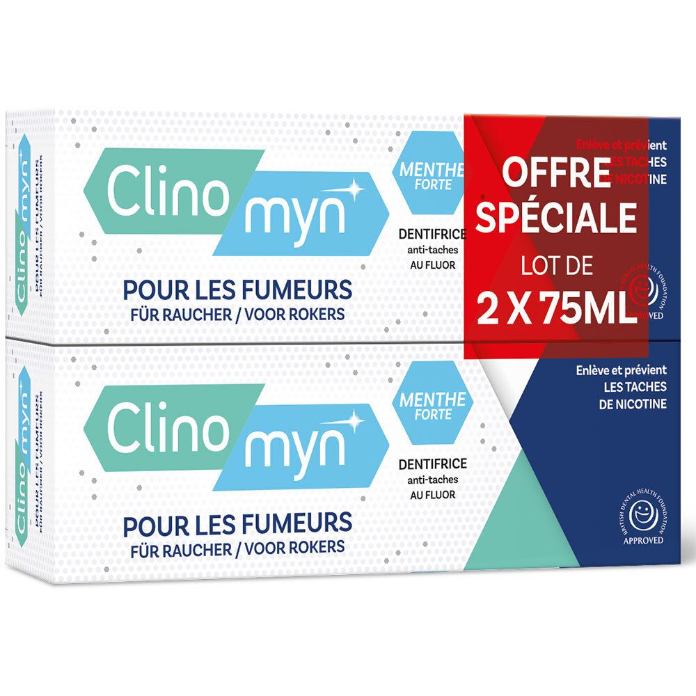 Clinomyn+ Raucher-Zahnpasta