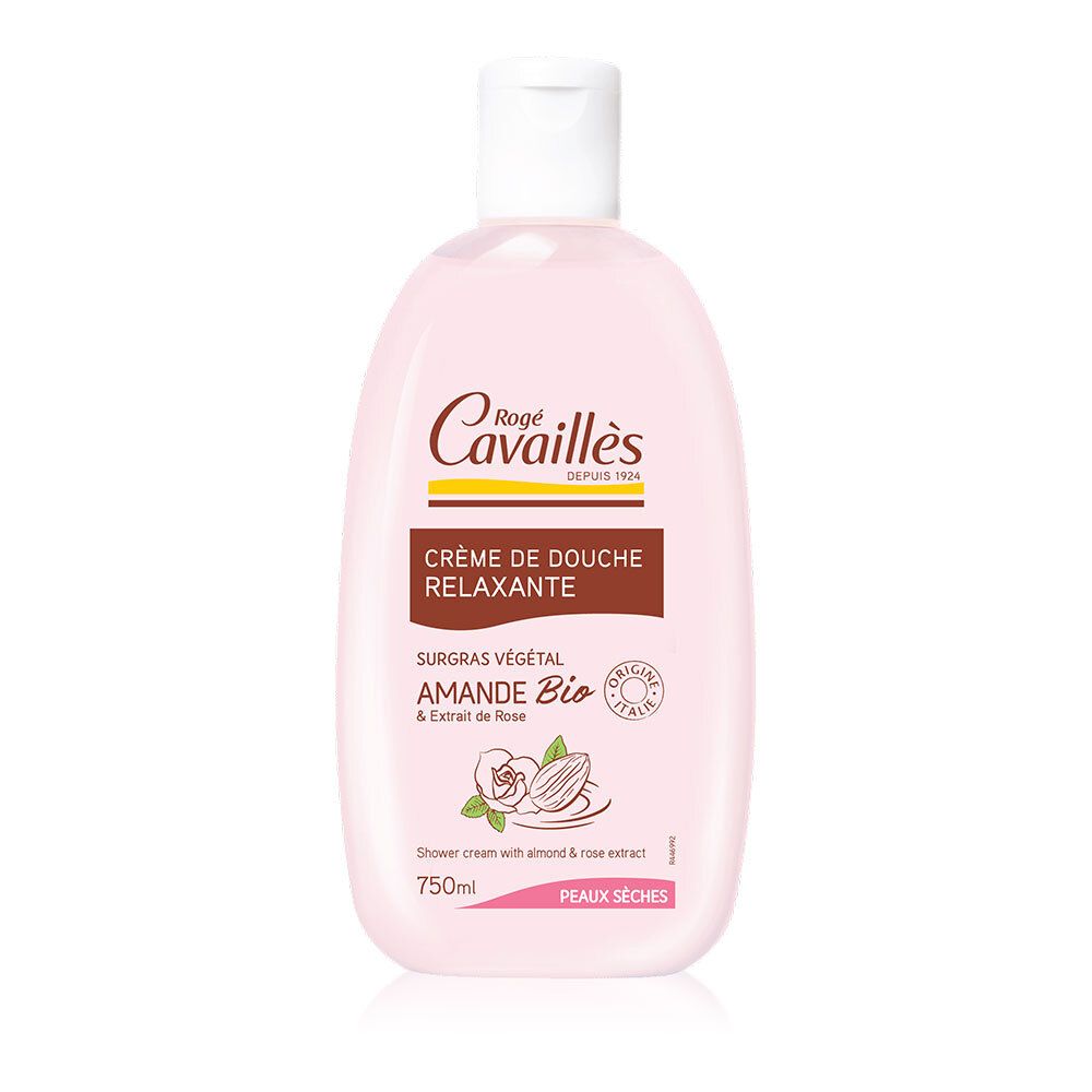 Rogé Cavailles Crème de douche Amande & Rose