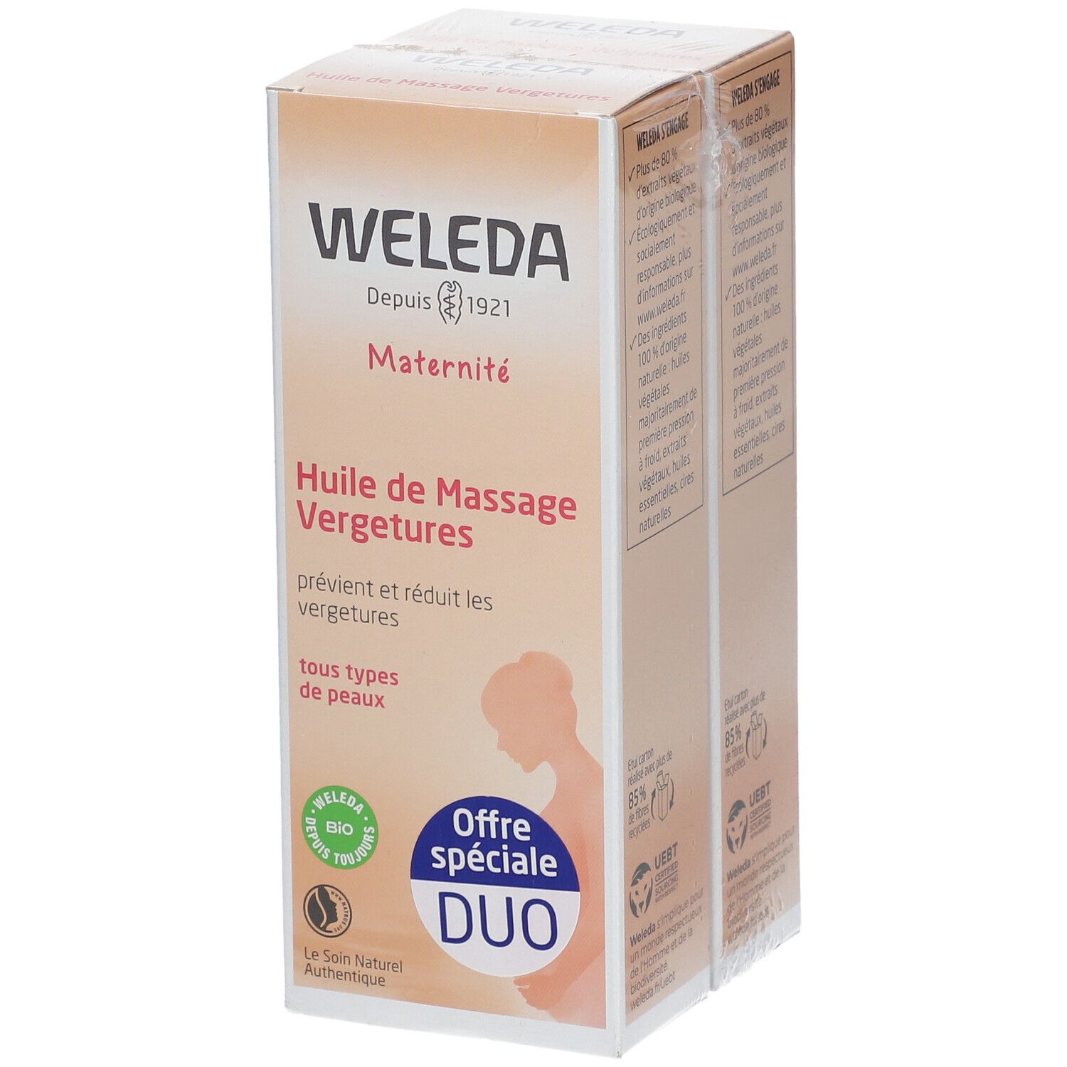 Image of WELEDA Dehnungsstreifen-Massageöl