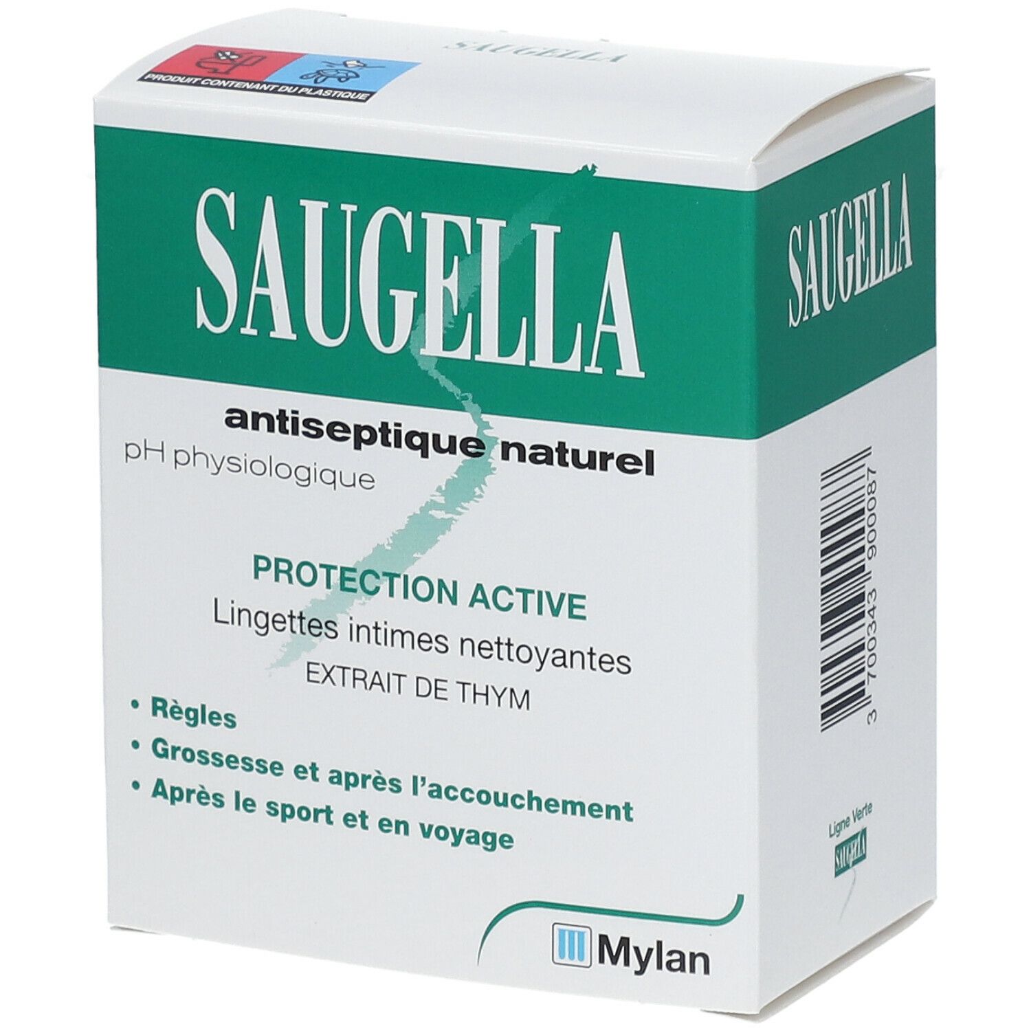 SAUGELLA Natural Antispetische Reinigungstücher