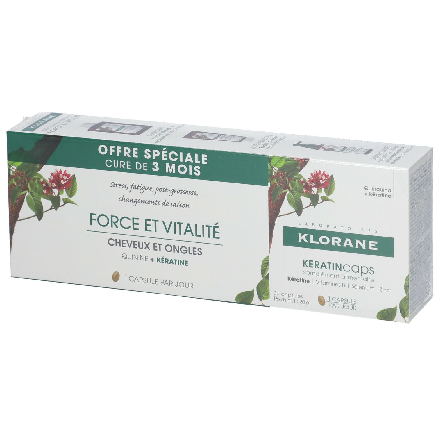 KLORANE KeratinCaps Haare & Nägel