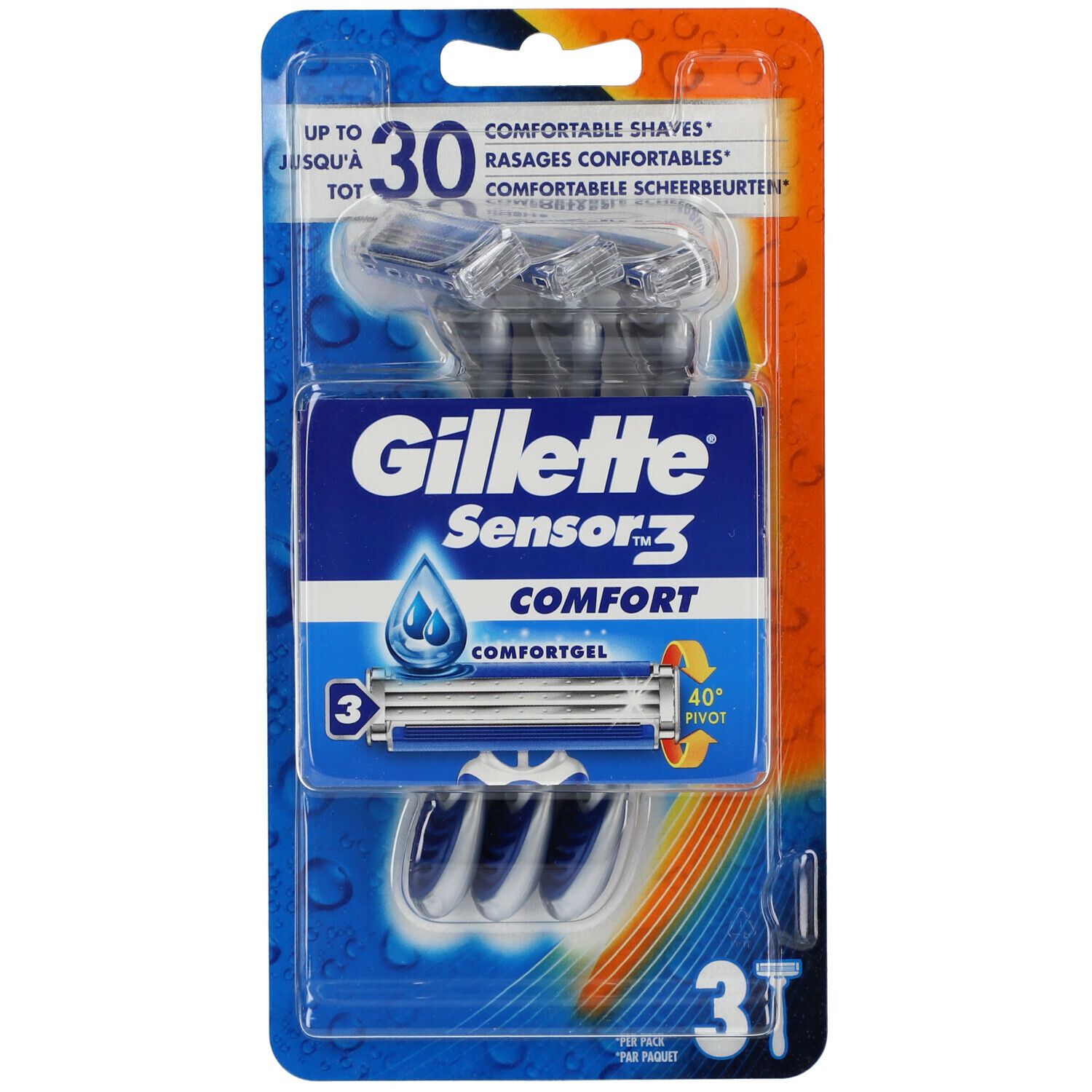 Gillette® Sensor3™ Comfort Einwegrasierer