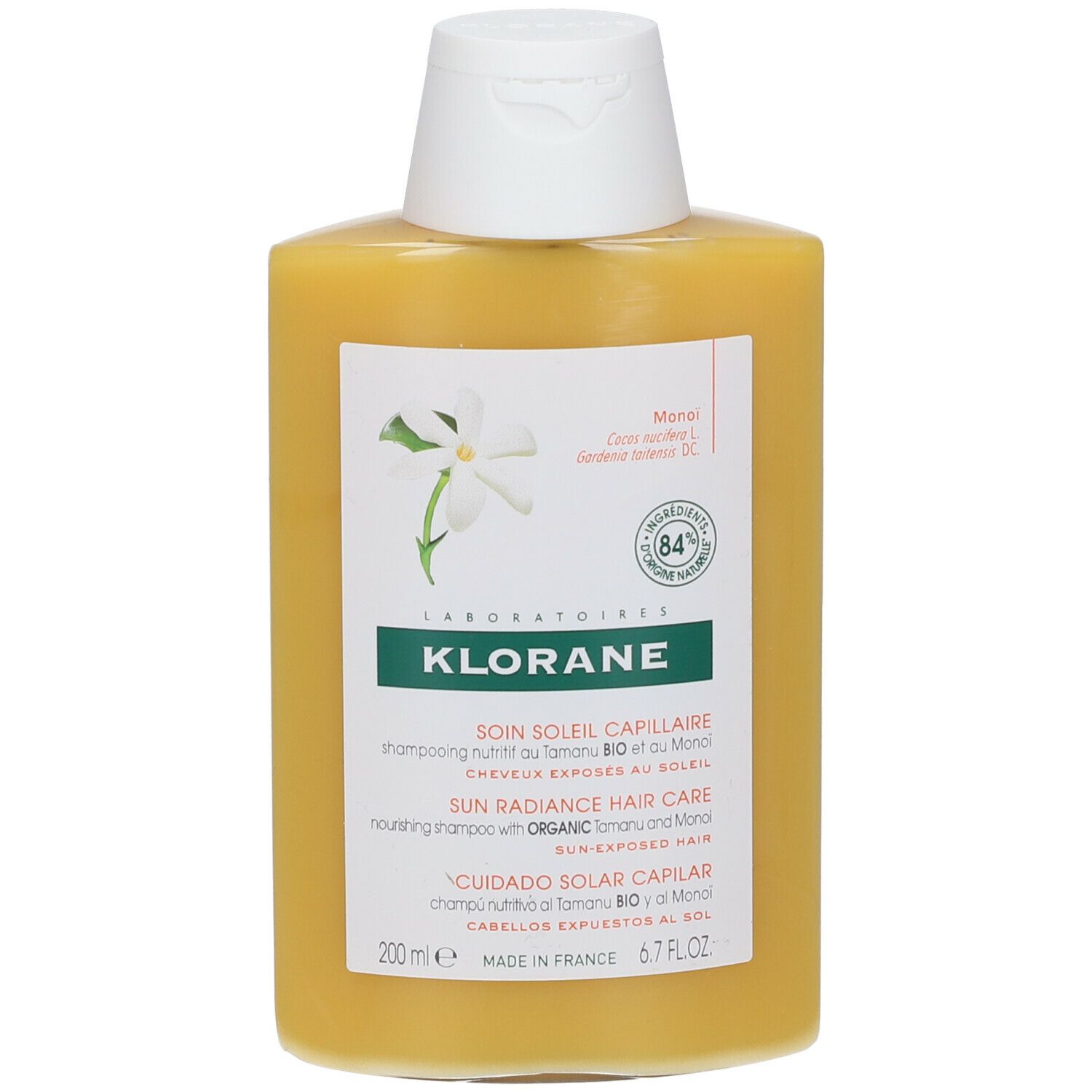 Image of KLORANE Pflegendes Shampoo mit Bio-Monoi und Tamanu