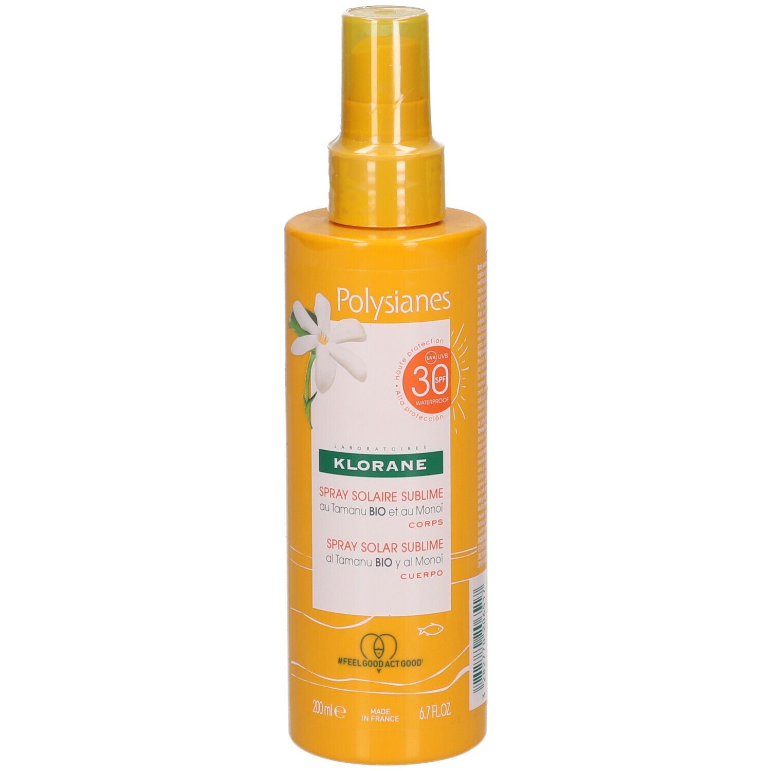 Image of KLORANE Sublime Sun Spray mit Monoi und Tamanu LSF 30 Bio