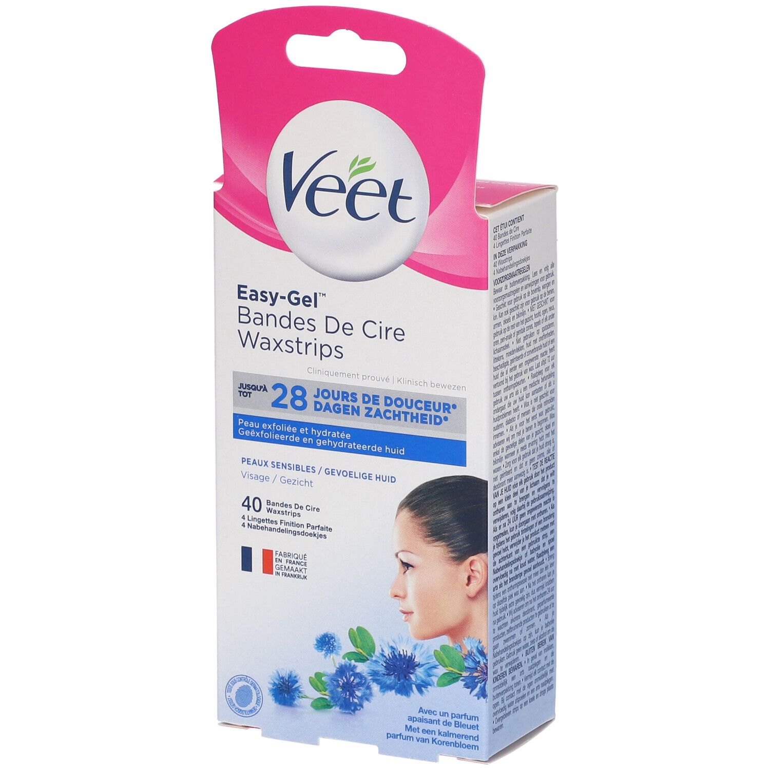 Veet® Easy-Gel™ Wax Strips für empfindliche Haut