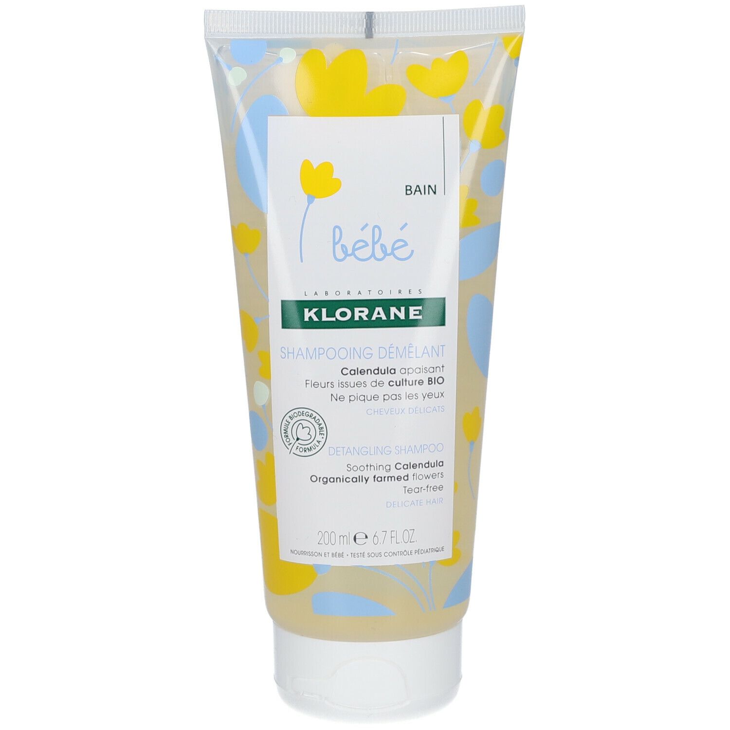 Image of KLORANE Bébé Bain Entwirrendes Shampoo mit Bio-Calendula