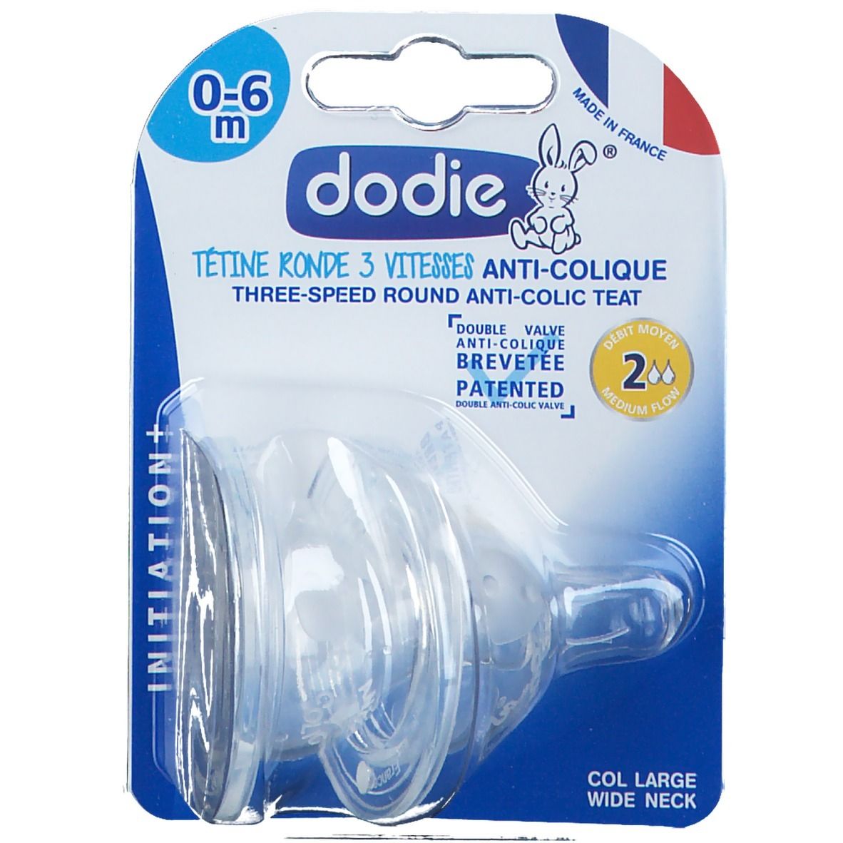 dodie® Initiation+ Sauger Durchflussrate 2