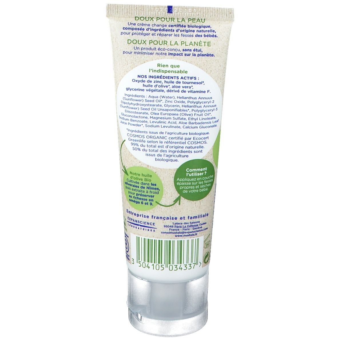mustela® Crème change certifiée BIO - shop-apotheke.ch