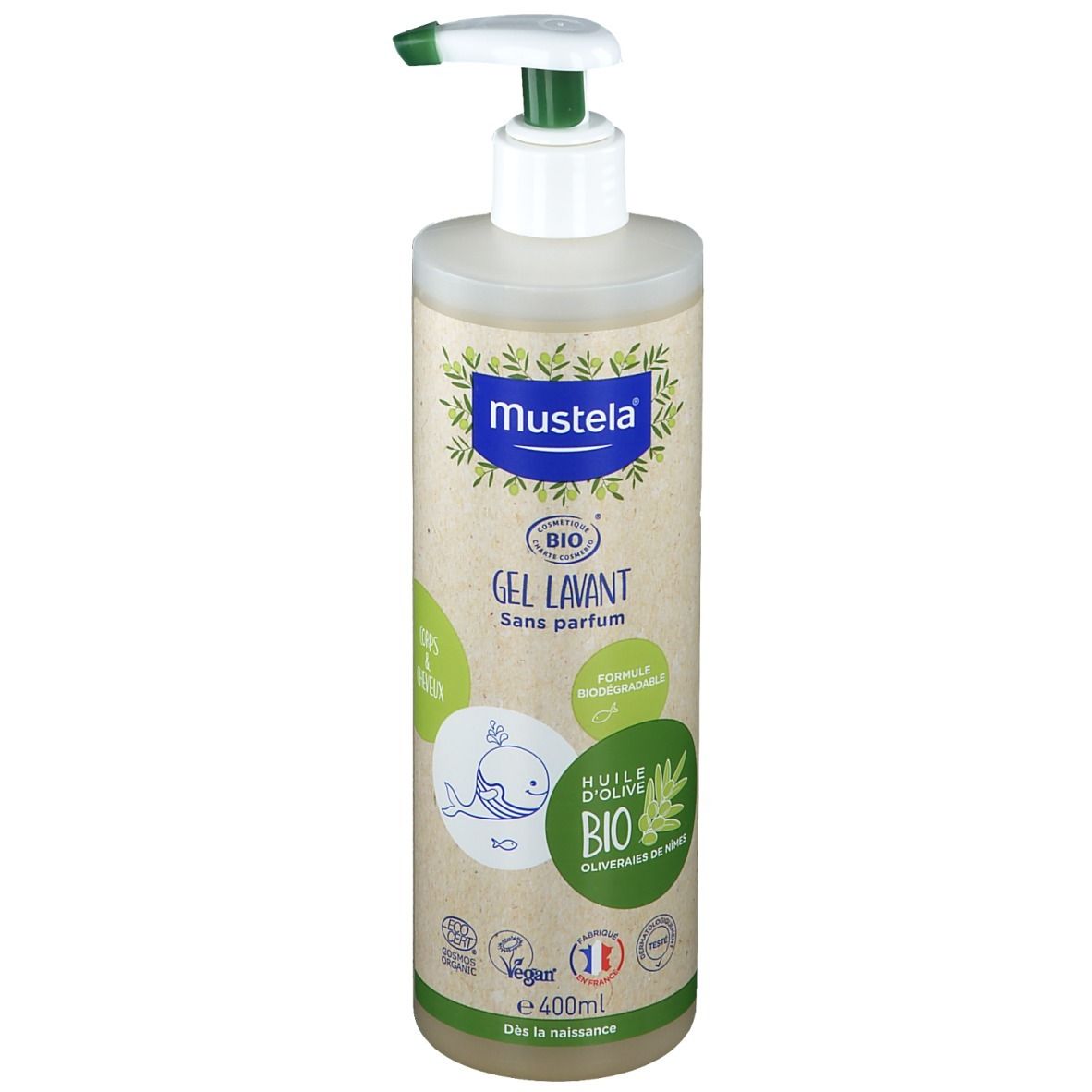 Image of mustela® Waschgel Bio Körper und Haar