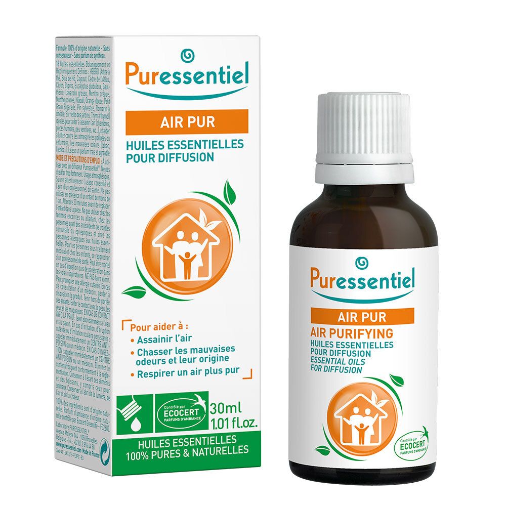 Puressentiel Diffusor Saubere Luft Ätherische Öle zur Diffusion