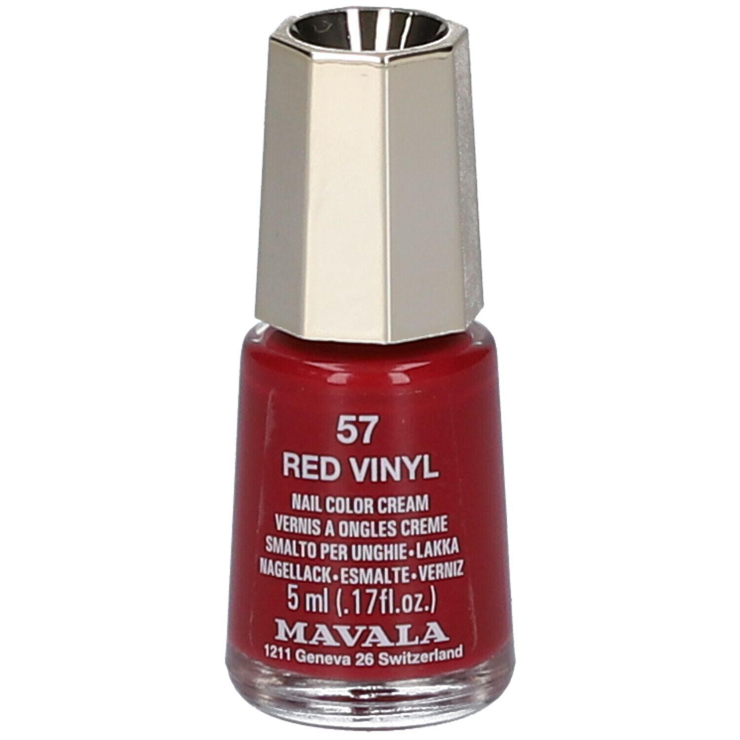 MAVALA Mini Color Nagellack - Rotes Vinyl 057