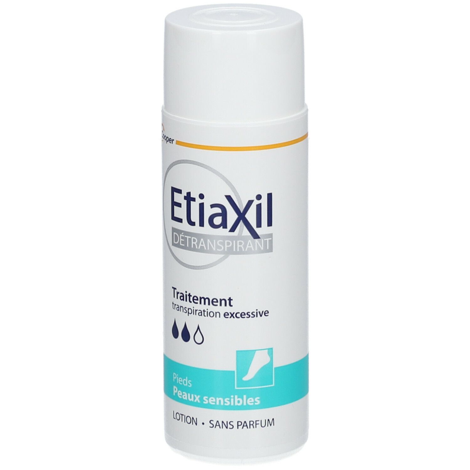 EtiaXil Traitement Peaux Sensibles Détranspirant Pieds shopapotheke.ch