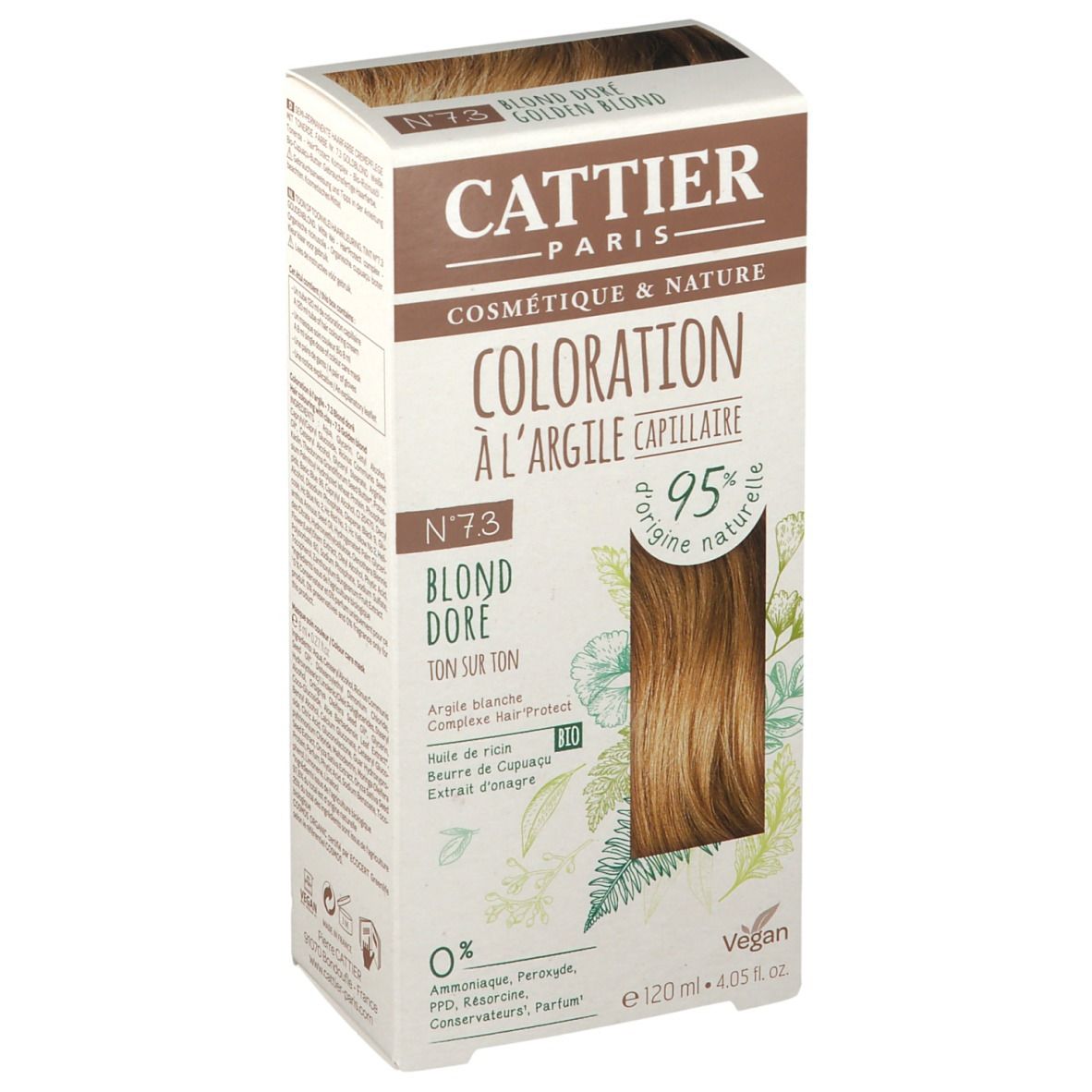 Image of CATTIER Haarfarbe No. 7.3 Goldblond