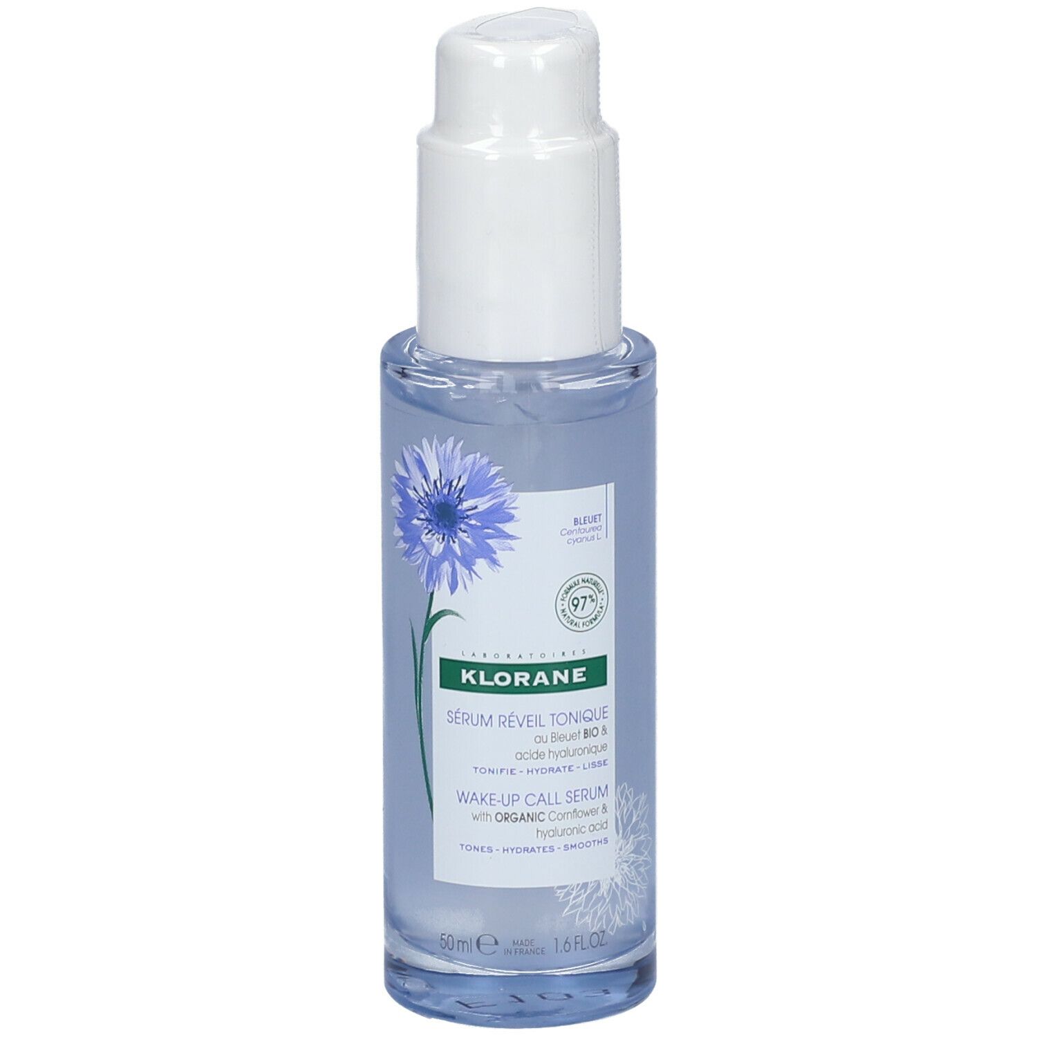 Image of KLORANE Tonic Wake-up Serum Bio-Kornblume