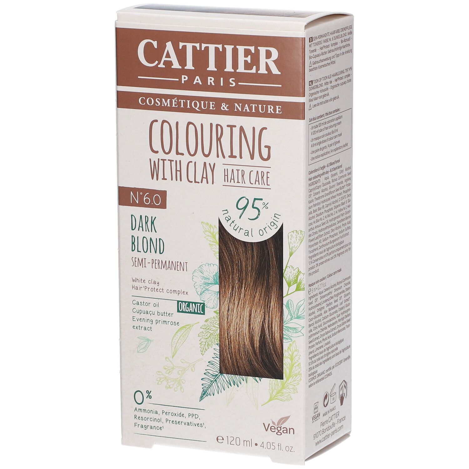 CATTIER Haarfarbe N°6.0 Dunkelblond