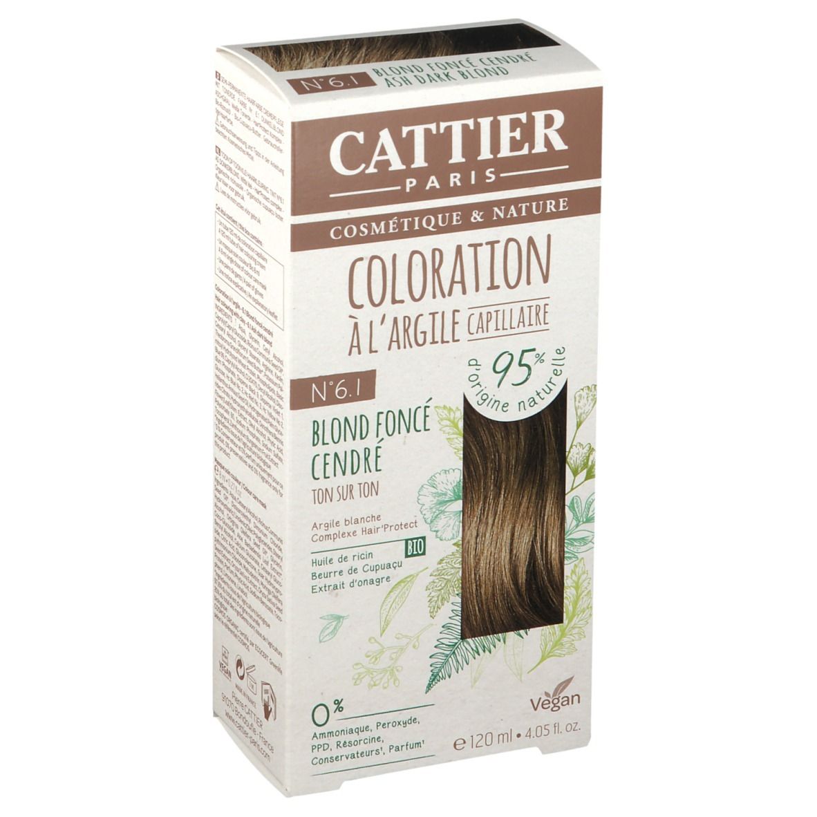 CATTIER Haarfarbe Nr. 6.1 Dunkles Aschblond