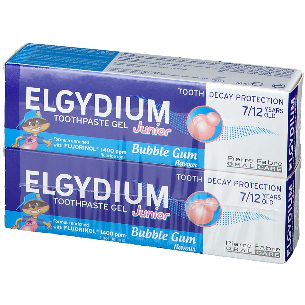 ELGYDIUM JuniorZahnpasta Bubble Gum shopapotheke.ch