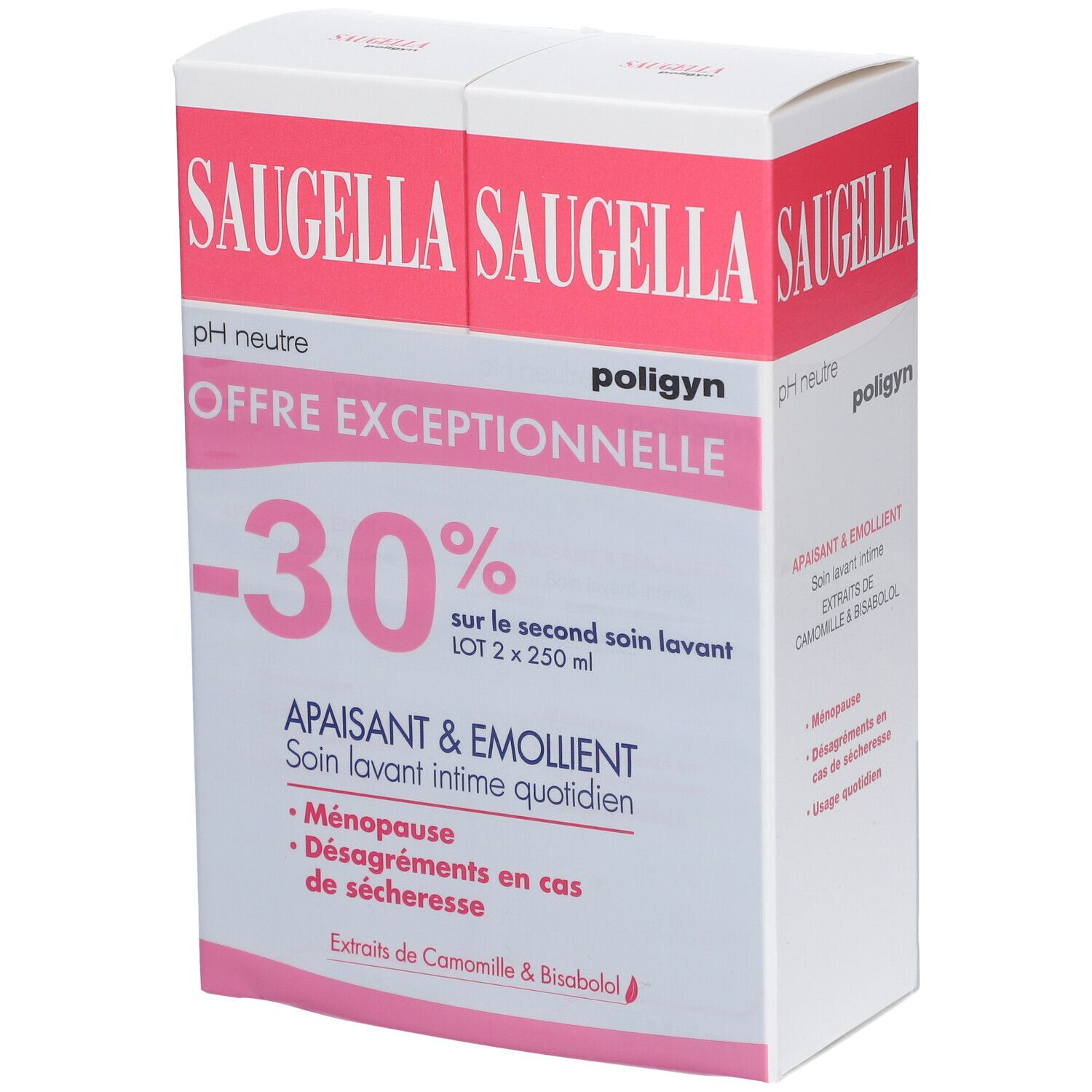 SAUGELLA Poligyn Pink Line Sanfte Intimreinigung