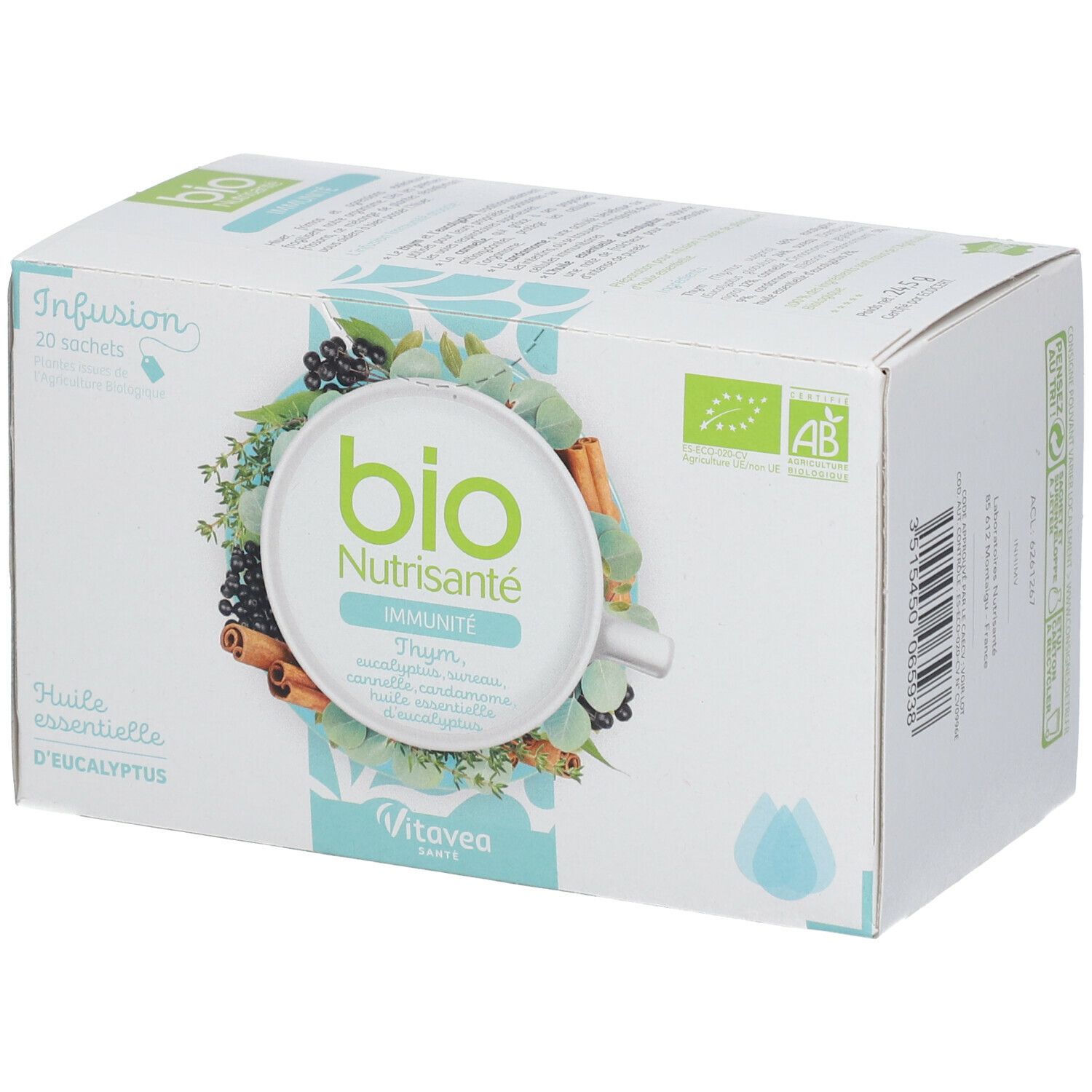 Nutrisanté Bio-Kräutertee Immunität