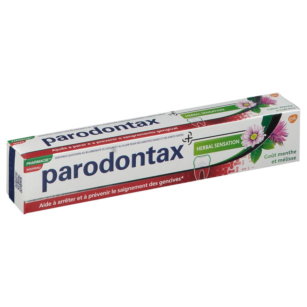 Image of parodontax Herbal Sensation Zahnpasta