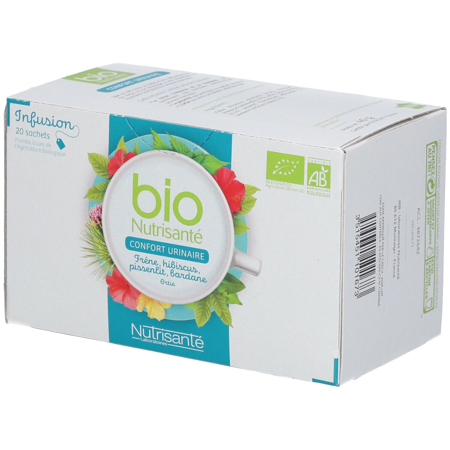 Nutrisanté Bio-Kräutertee Harnkomfort
