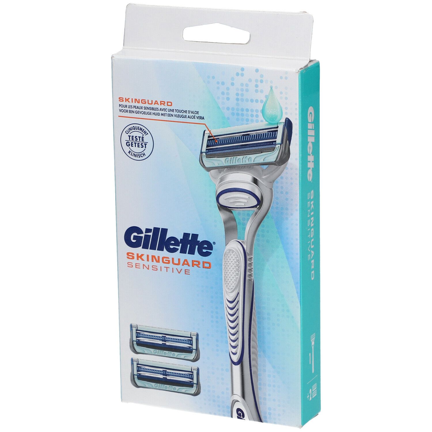 Image of Gillette® SkinGuard Sensitive Rasierapparat Aloe Vera