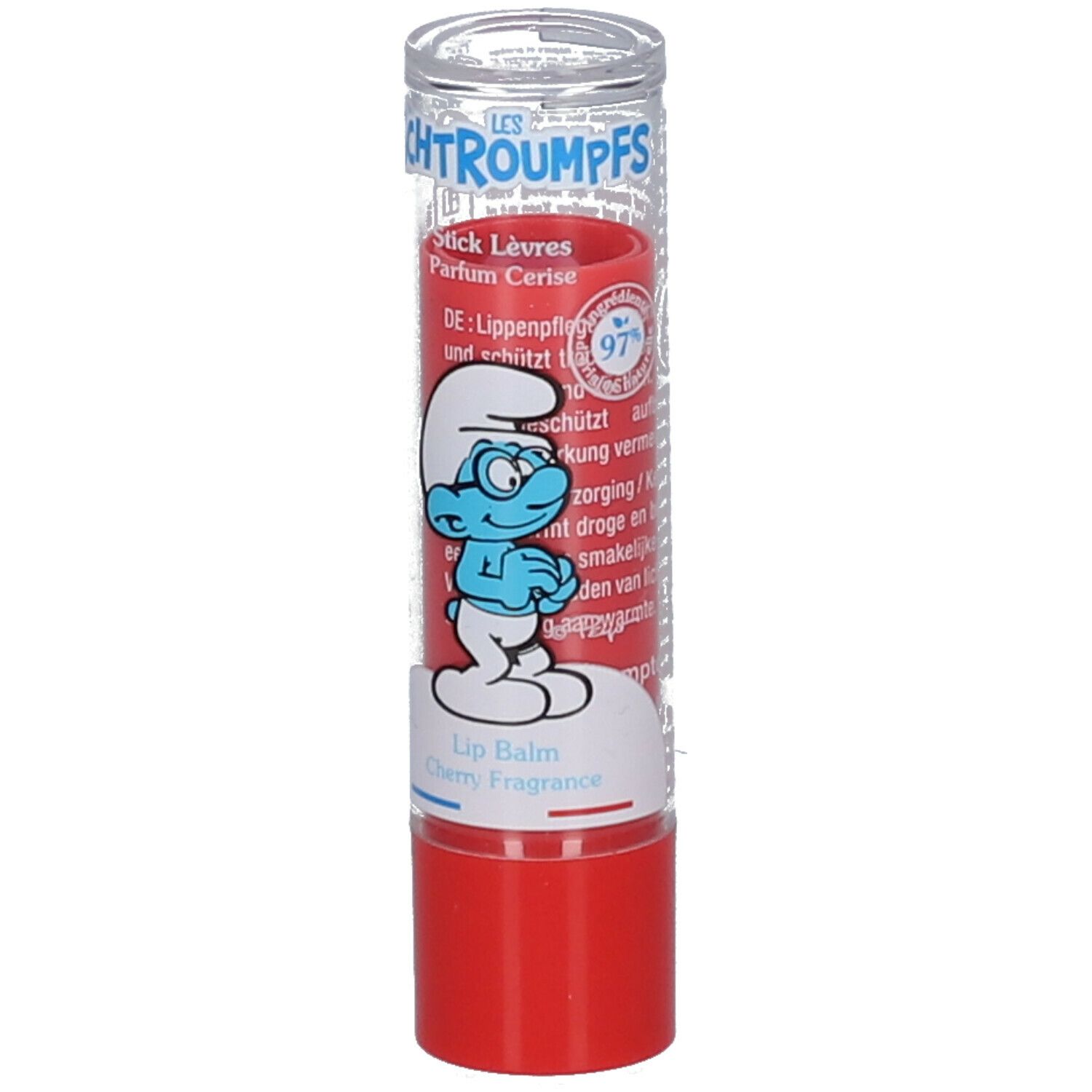 Le Comptoir du Bain Les Schtroumpfs Lippenpflegestift Parfum Cerise