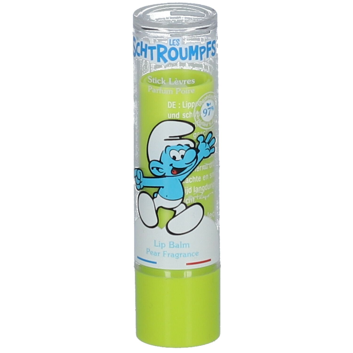 Le Comptoir du Bain Les Schtroumpfs Lippenpflegestift Parfum Poire