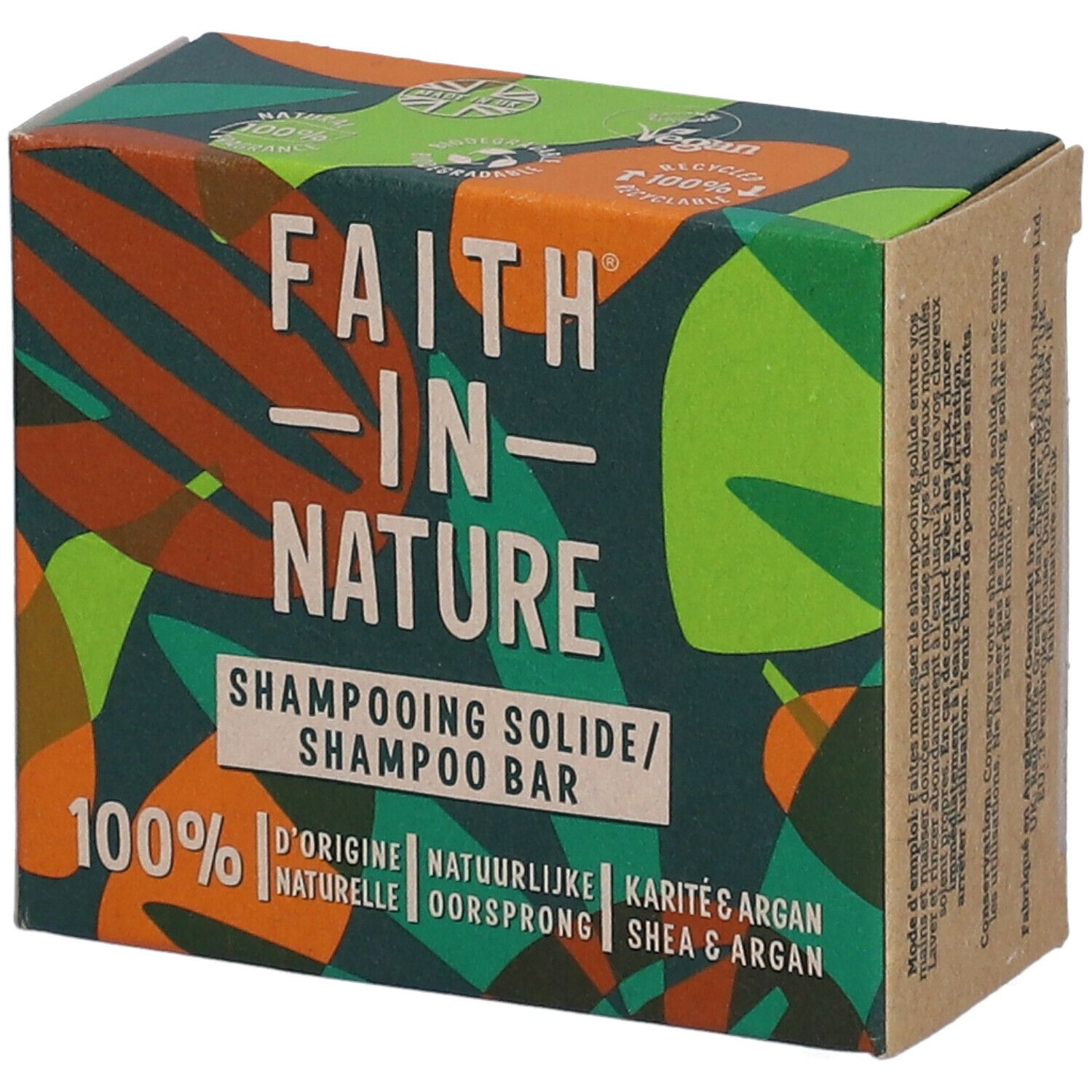 Image of FAITH® IN NATURE Festes Shampoo Shea und Argan