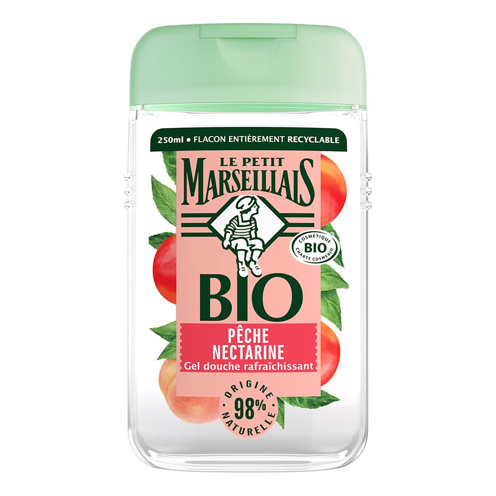 Le Petit Marseillais Erfrischendes Bio-Duschgel Pfirsich-Nektarine