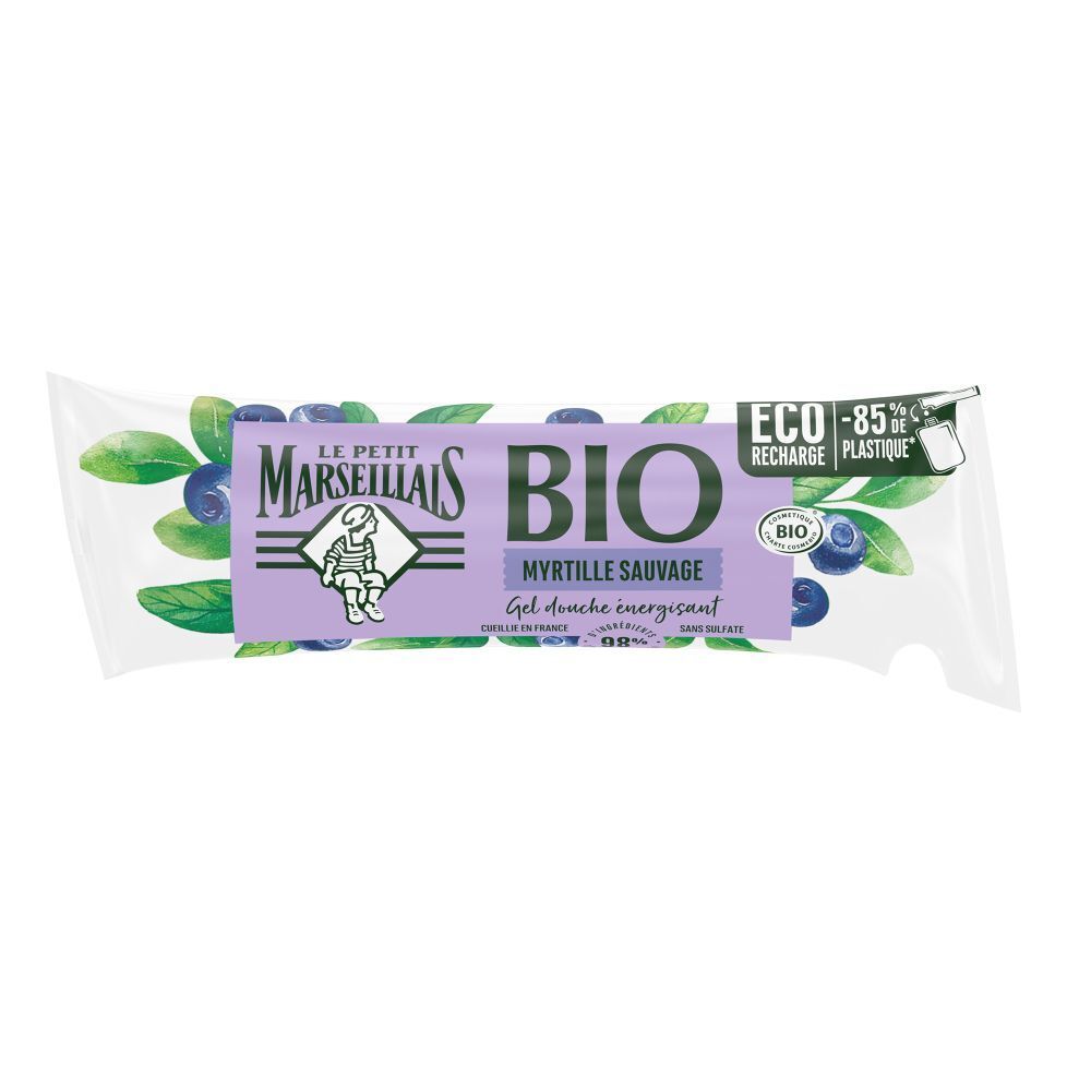 Le Petit Marseillais Berlingot Energizing Wild Blueberry Duschgel
