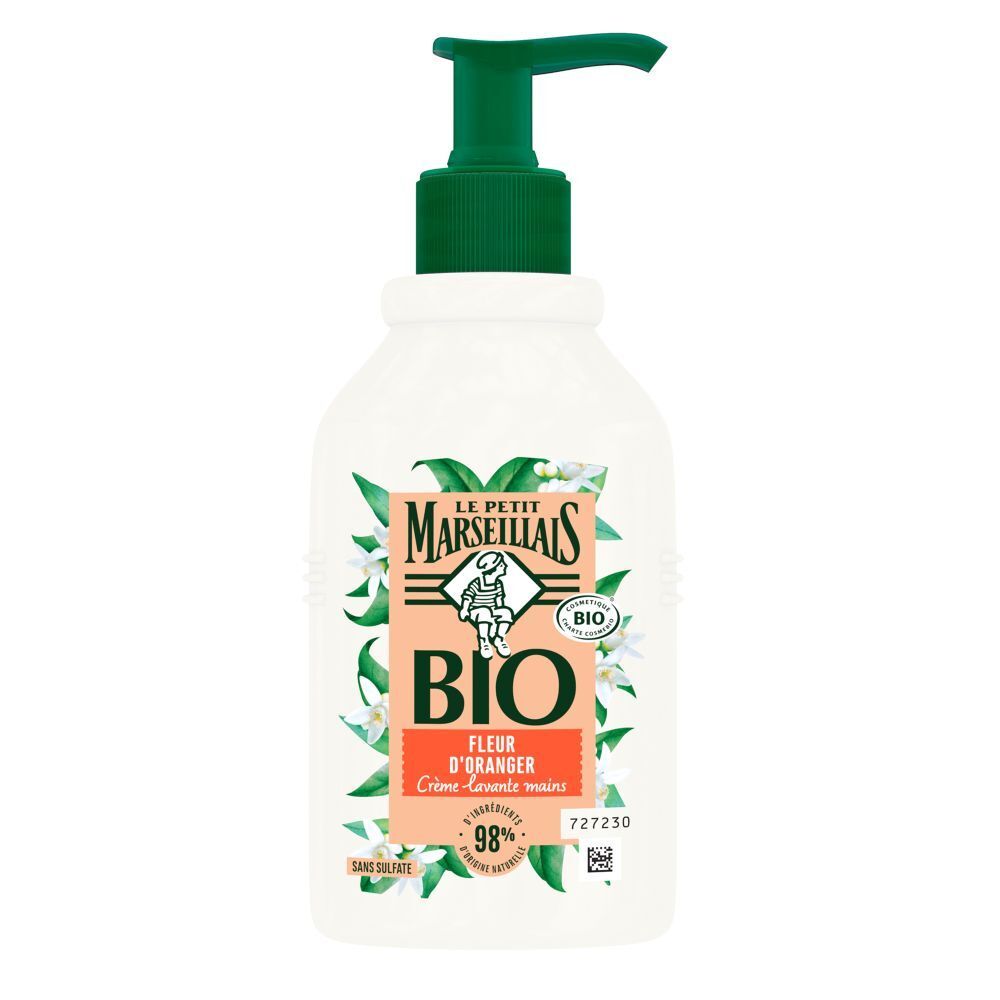 Le Petit Marseillais Flüssige Bio-Handseife Orangenblüte