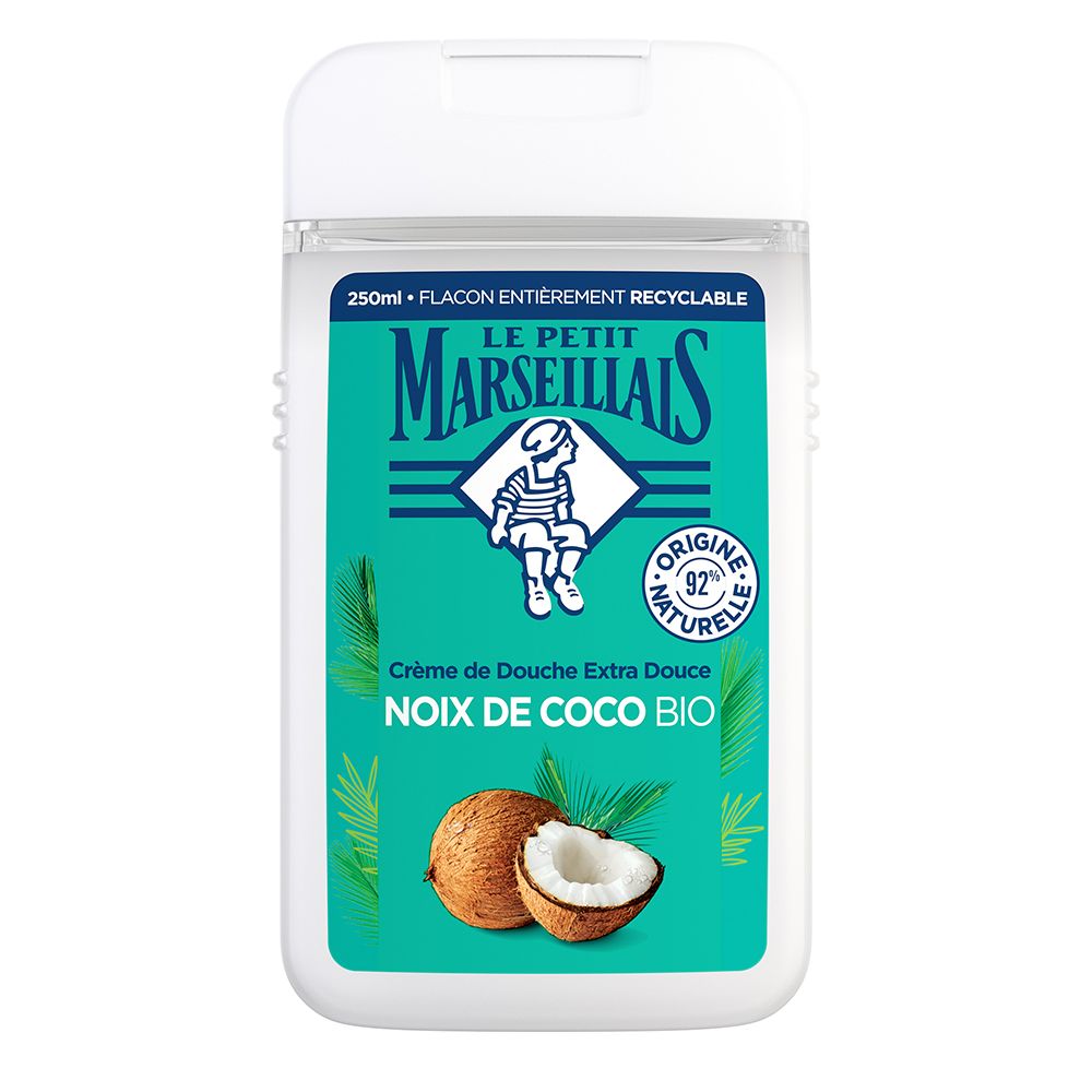 Le Petit Marseillais Feuchtigkeitssoendendes Duschgel mit Kokosnussöl