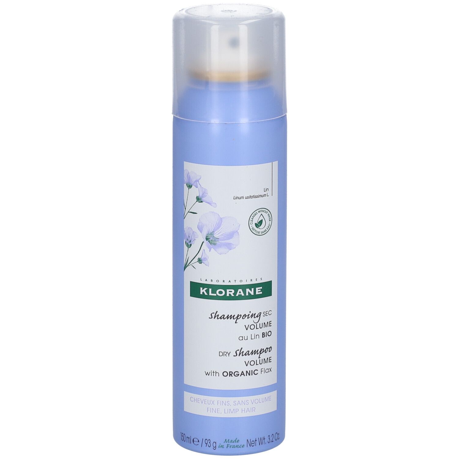 KLORANE BIO Leinsamen Trockenshampoo
