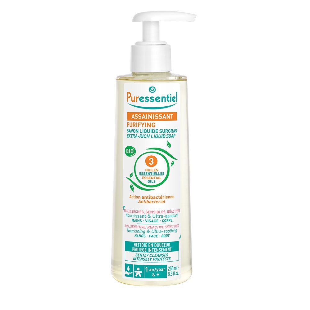 Puressentiel fettende Flüssigseife