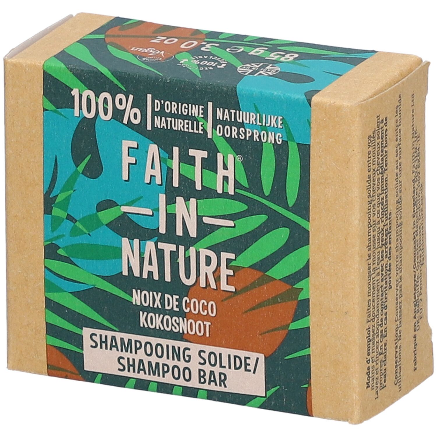 FAITH® IN NATURE Festes Shampoo Kokosnuss & Sheabutter