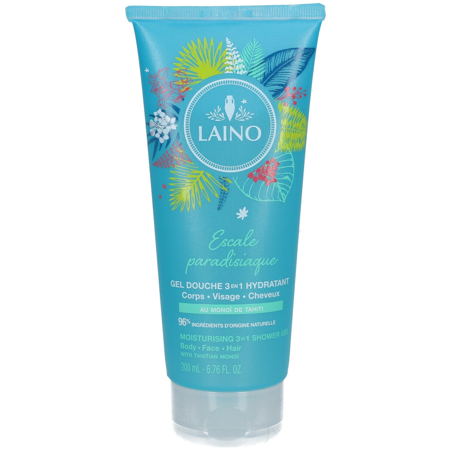 LAINO Dusch-Shampoo 3 in 1 Monoi BIO