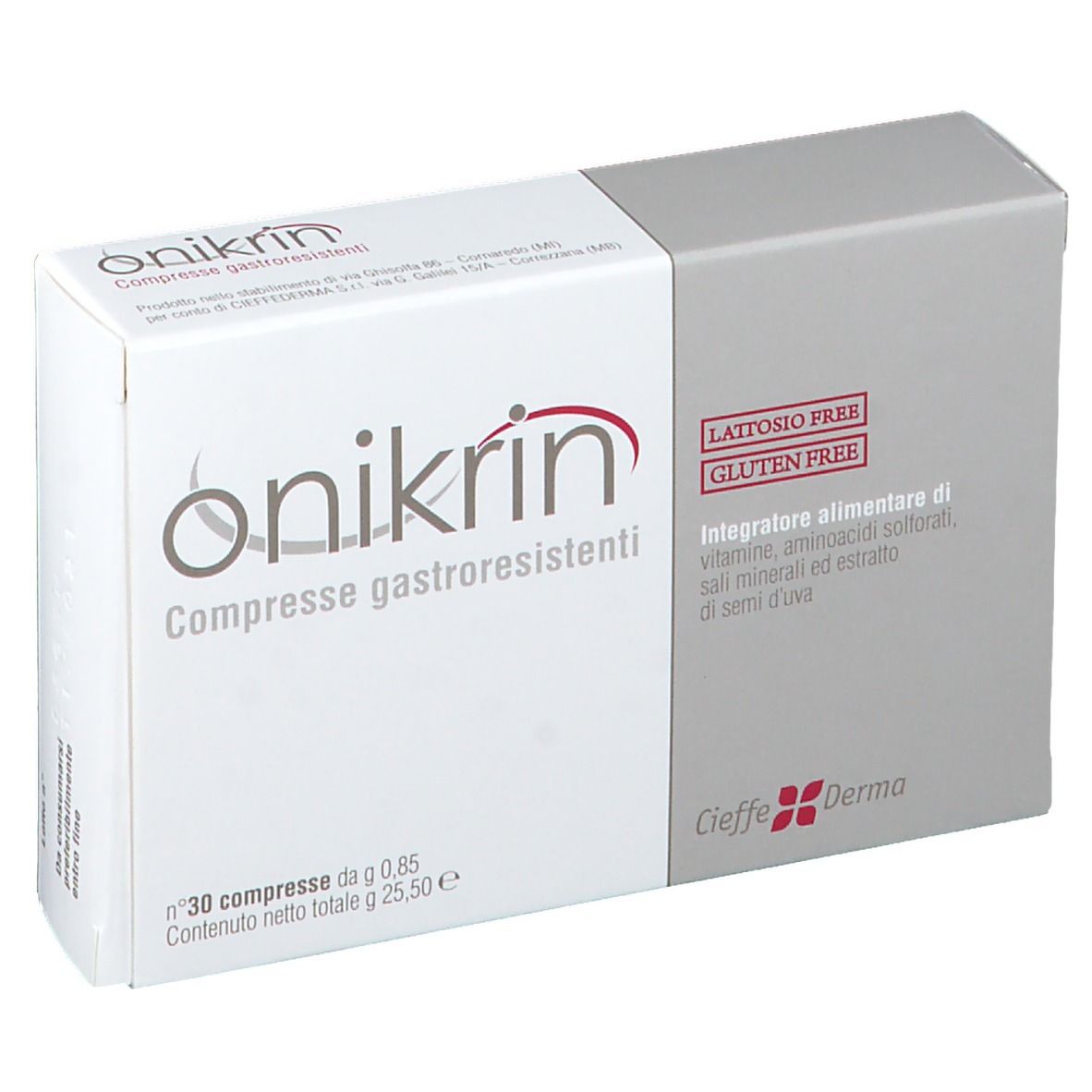 Image of Onikrin Gastro-resistente Tabletten
