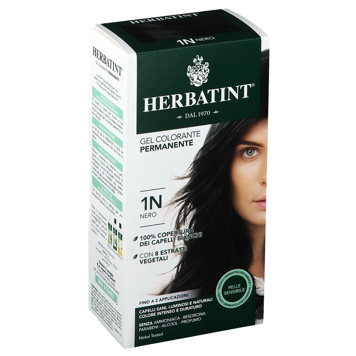 Image of HERBATINT® Haarfarbe Schwarz 1N