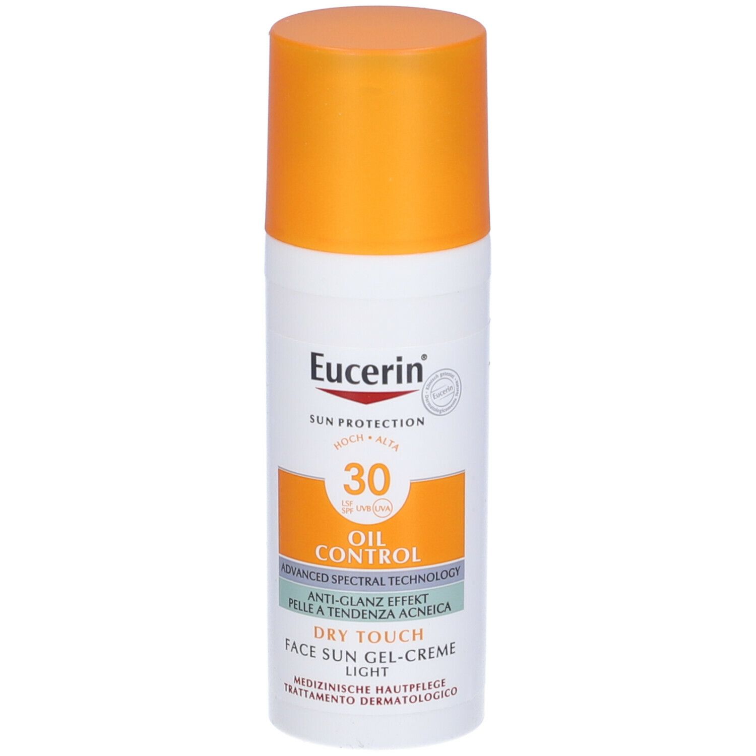 Image of Eucerin® Oil Control Face Sun Gel-Creme LSF 30