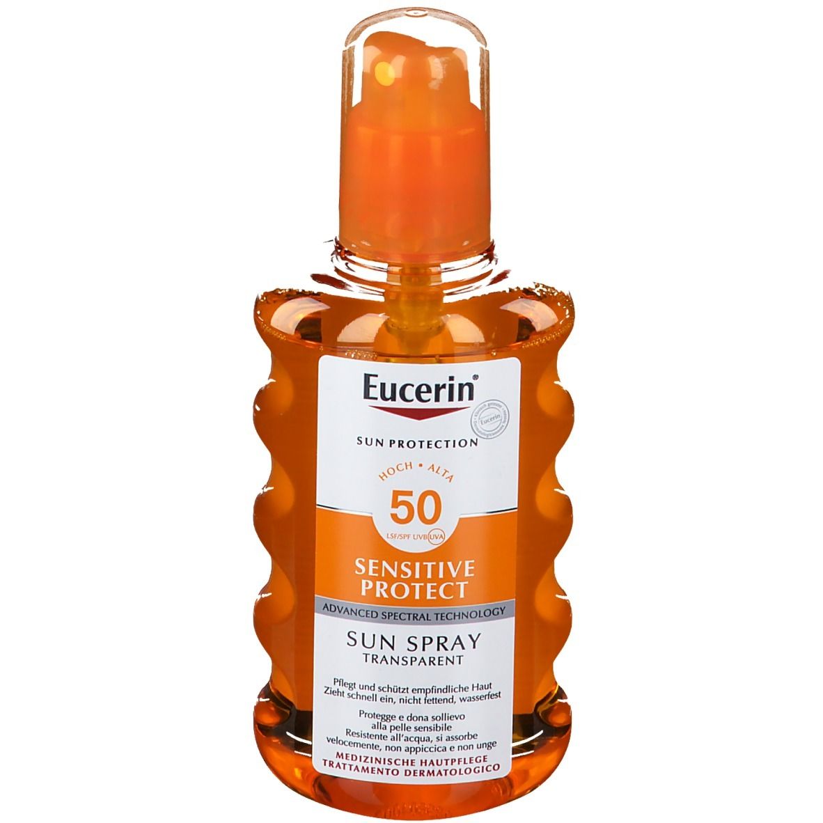 Image of Eucerin® Sensitive Protect Sun Spray Transparent LSF 50