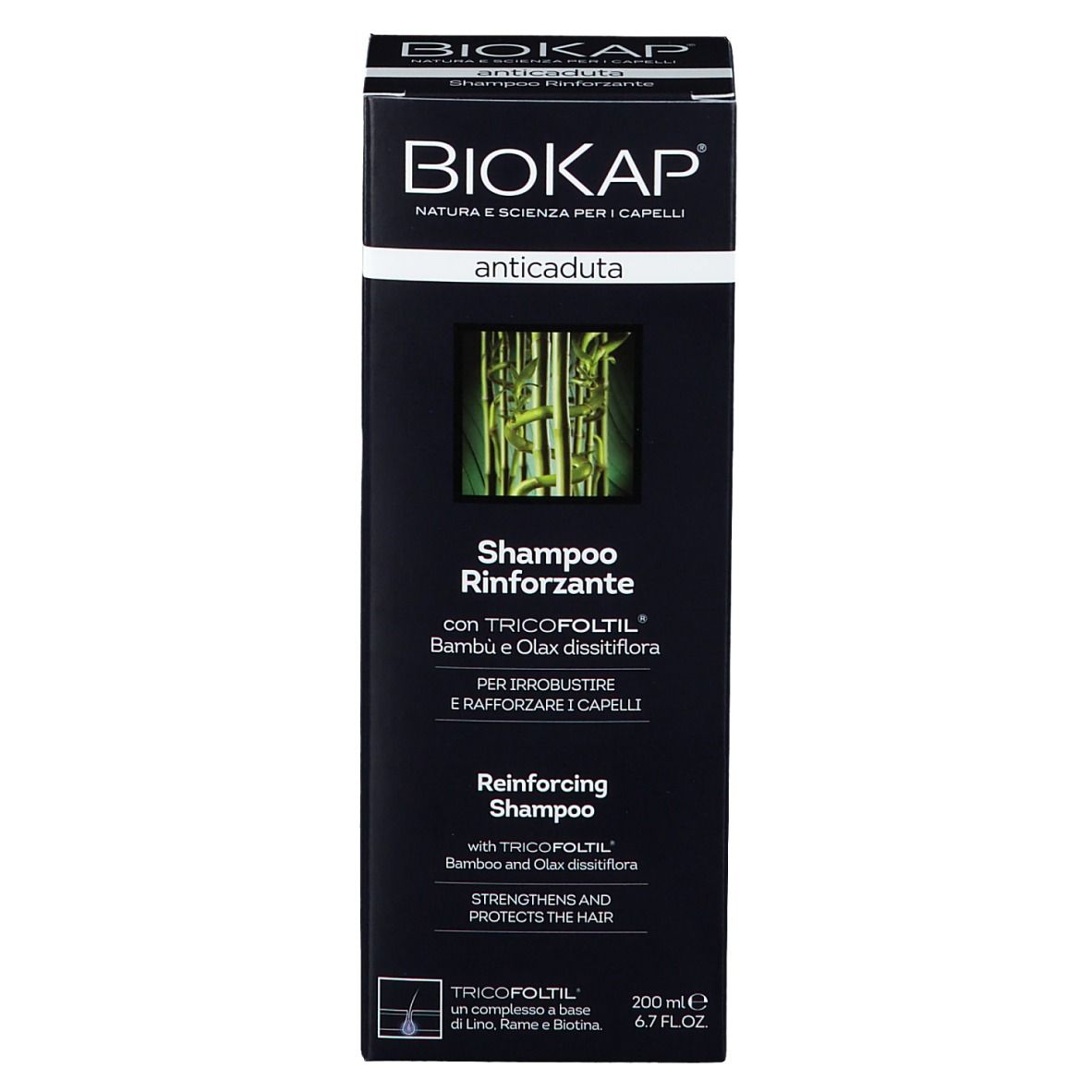 BIOKAP® Stärkendes Anti-Haarausfall Shampoo - shop-apotheke.ch