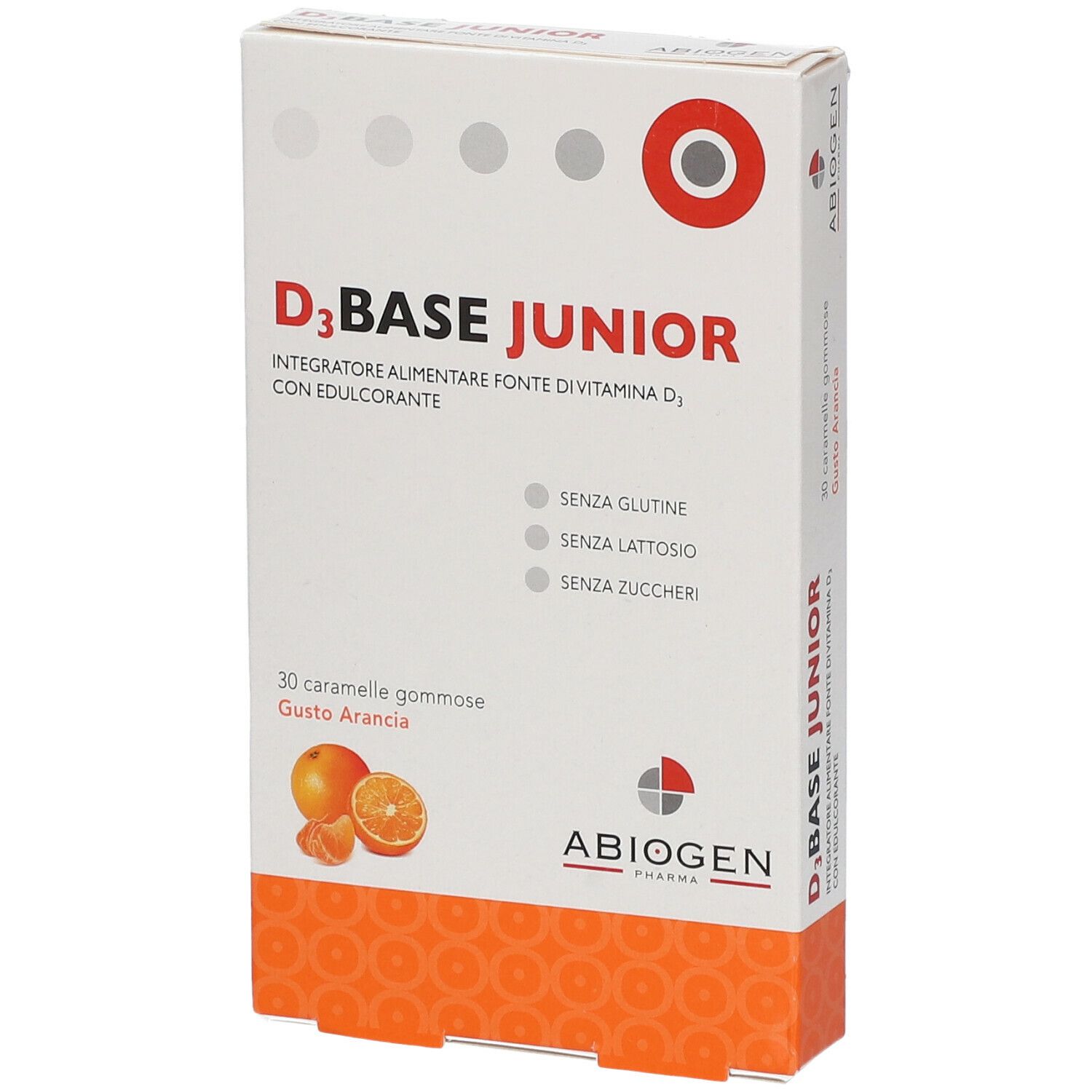 Image of ABIOGEN D3 Base Junior Orangengeschmack