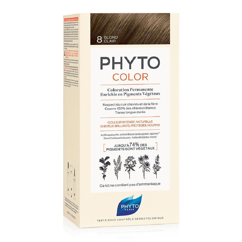 PHYTOCOLOR 8 Blond clair
