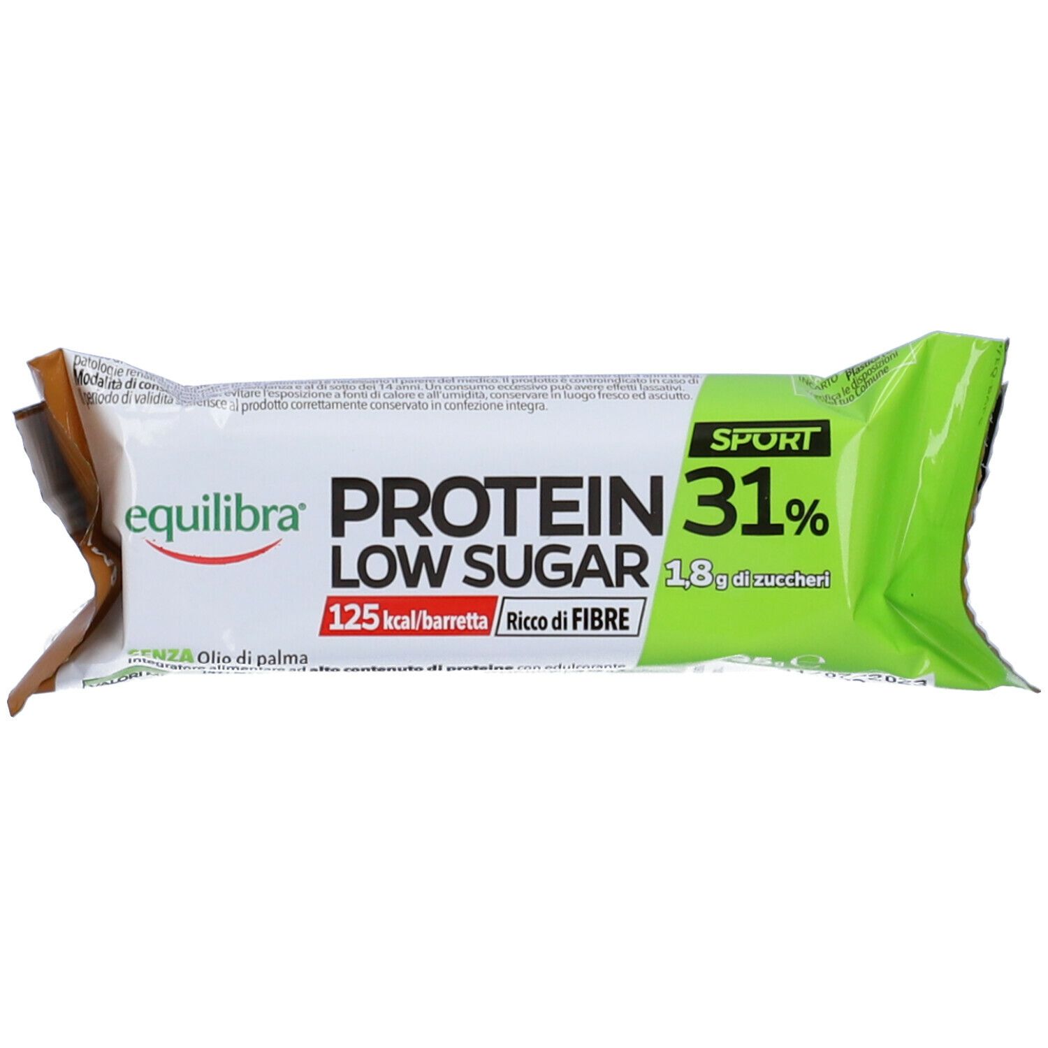 Image of Equilibra® Protein-Riegel Low Sugar Karamell