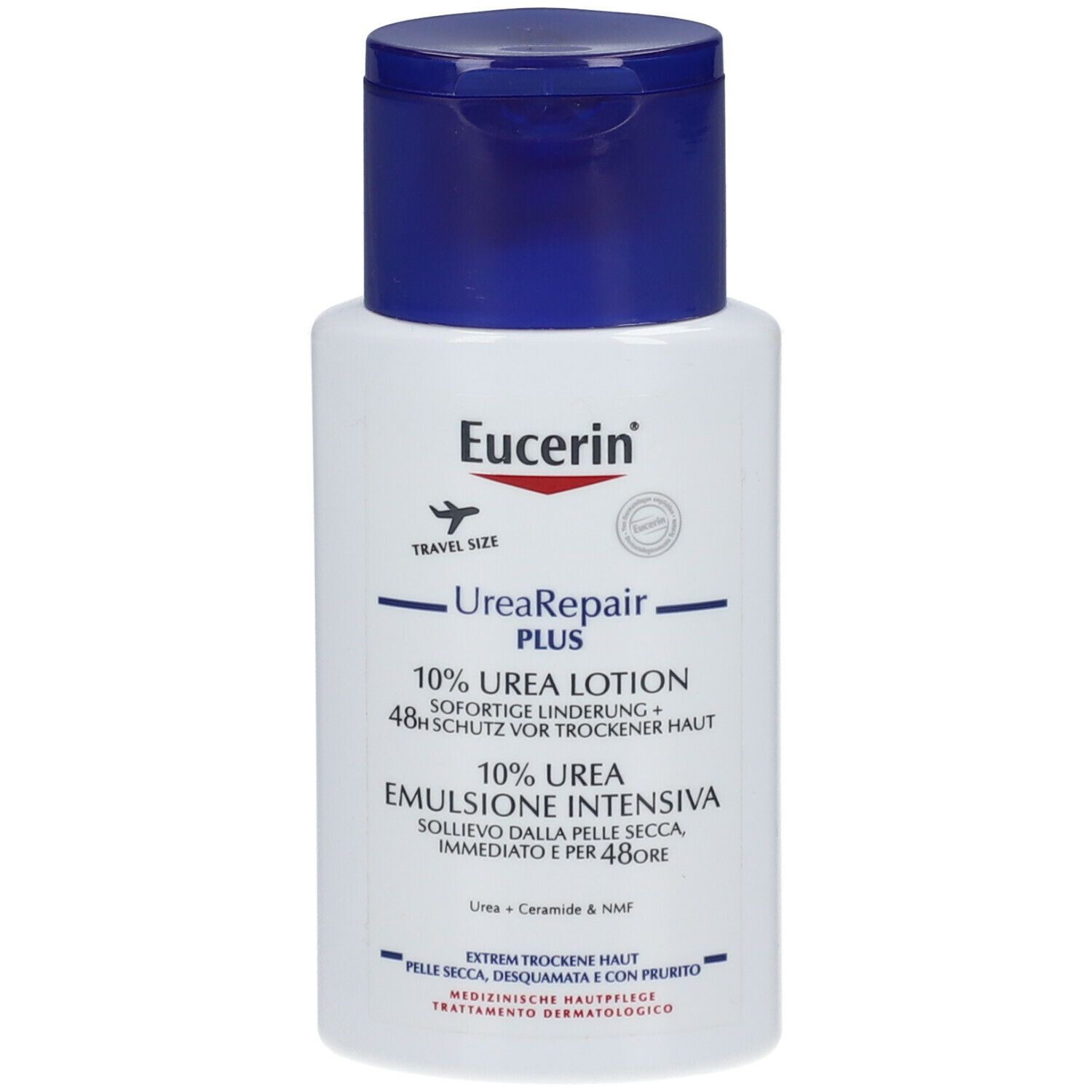 Image of Eucerin® UreaRepair Intensiv-Emulsion 10% Urea Reisegröße
